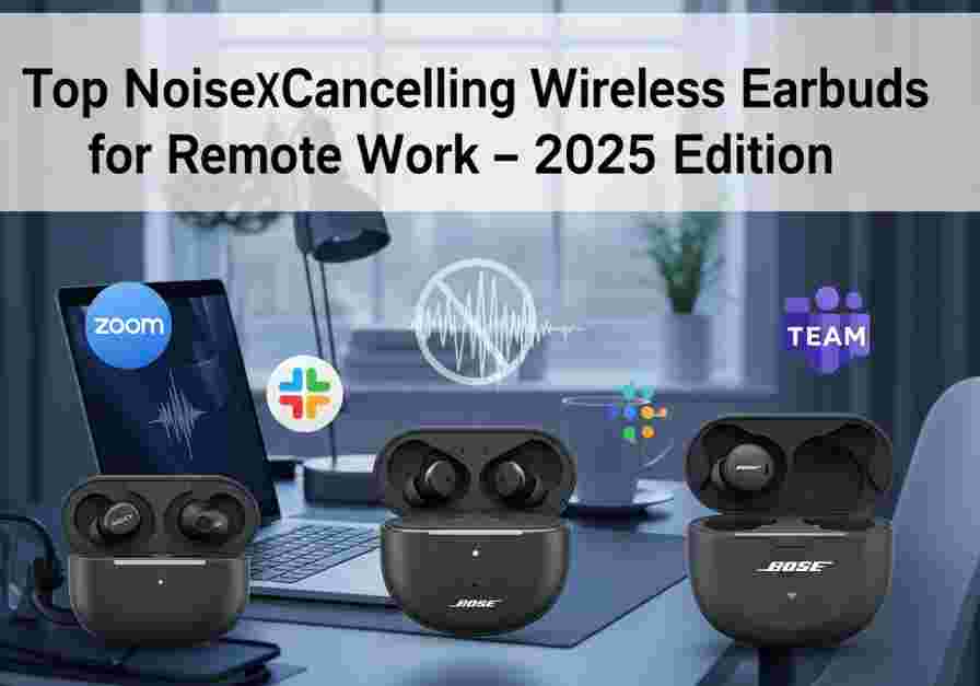 Best Noise‑Cancelling Wireless Earbuds for Remote Work: The Ultimate 2025 Guide Best Noise‑Cancelling Wireless Earbuds for Remote Work: The Ultimate 2025 Guide